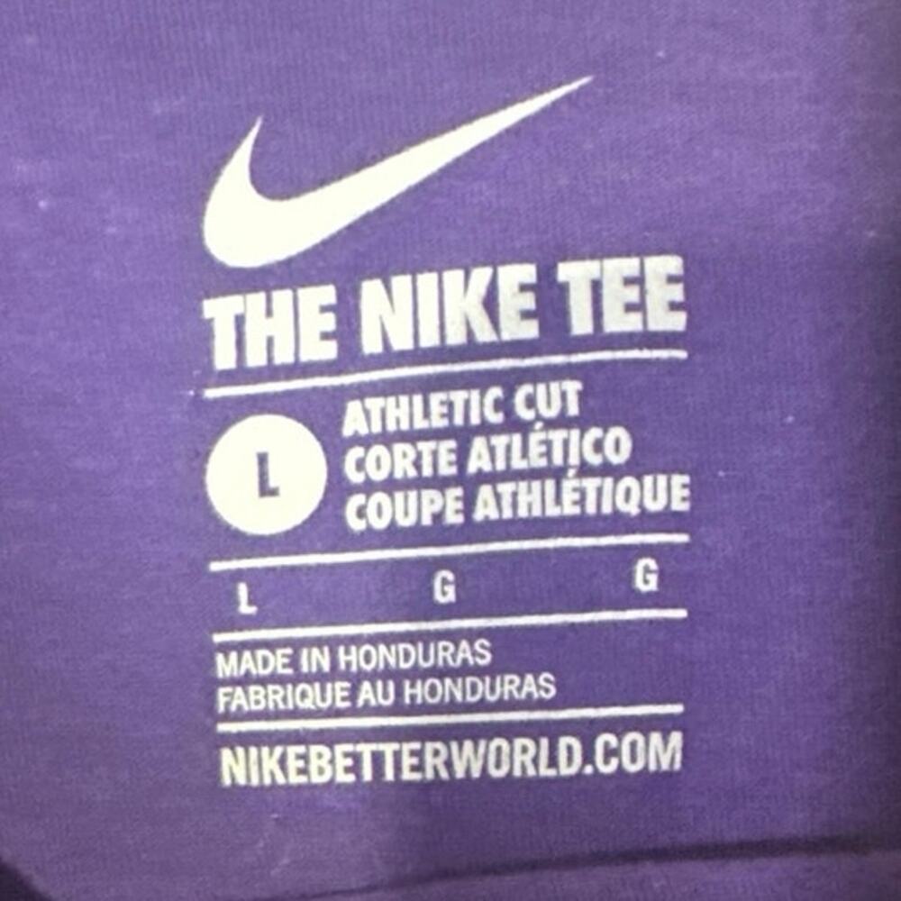 Nike Purple/orange Clemson University South Carina Football athletic size Lg. - Picture 2 of 6